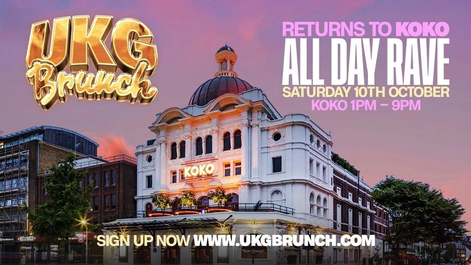 UKG Brunch - KOKO All Day Rave