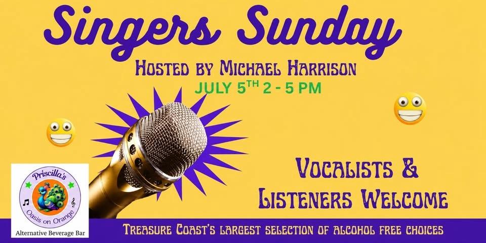 JULY 5TH SINGERS SUNDAY