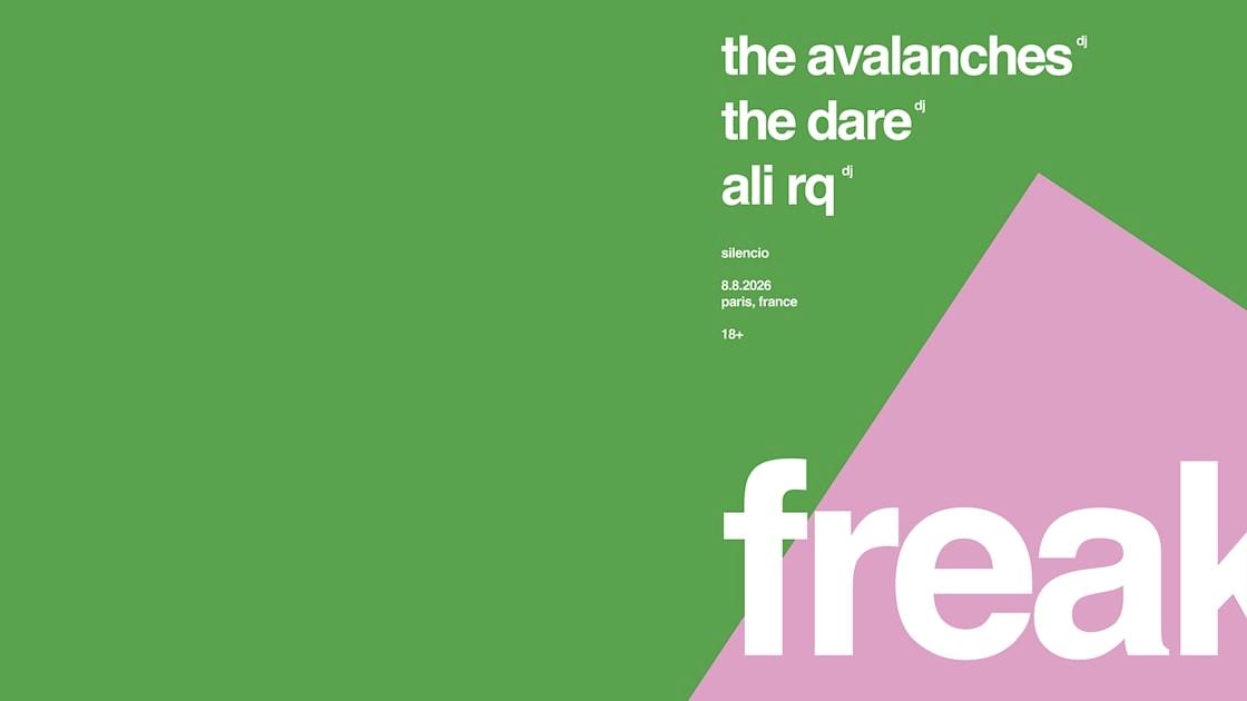 Freakquencies: The Dare + The Avalanches
