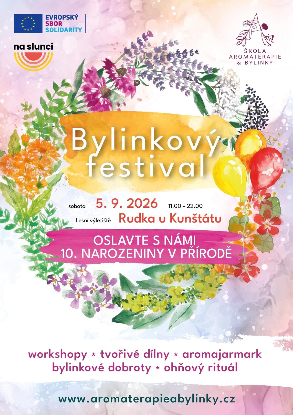Bylinkový festival 2026 - AromaOslava