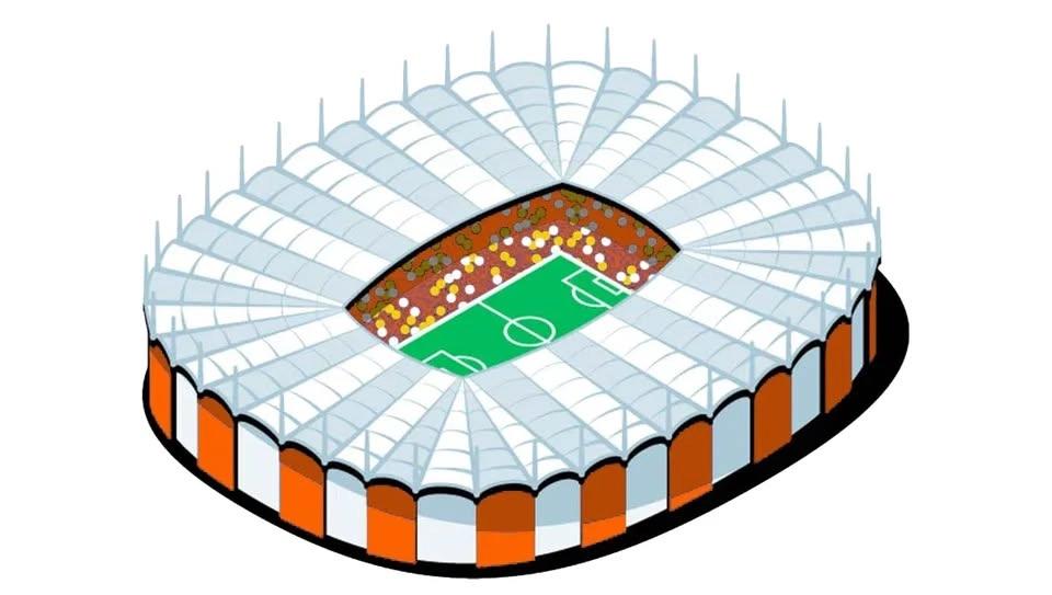 FIFA Fotbolls-VM 2026 Storbilds- TV midsommardagen