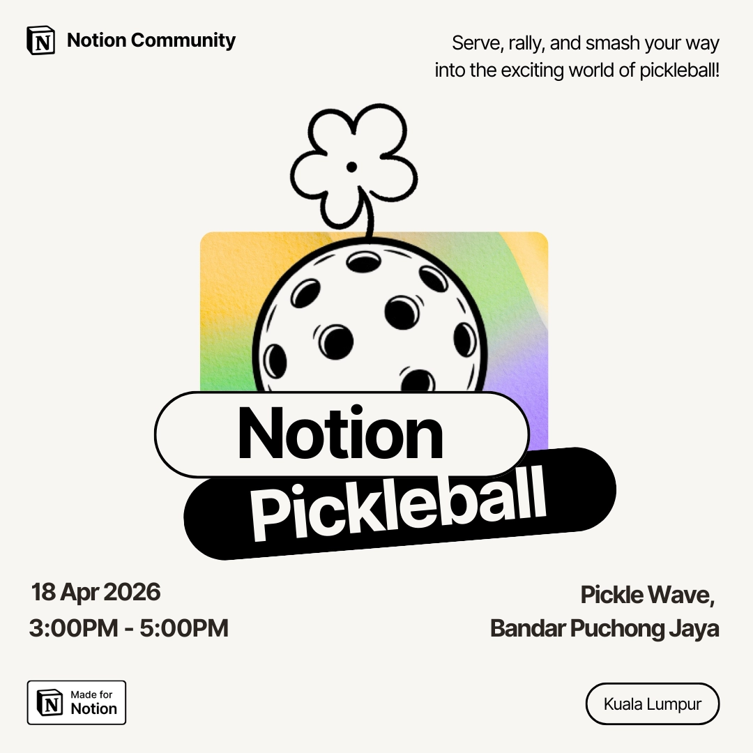 Notion Pickleball