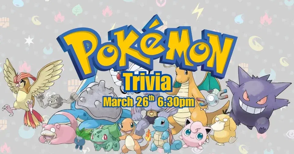 Pokemon Trivia Night