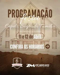 Festa Capela Sagrada Família