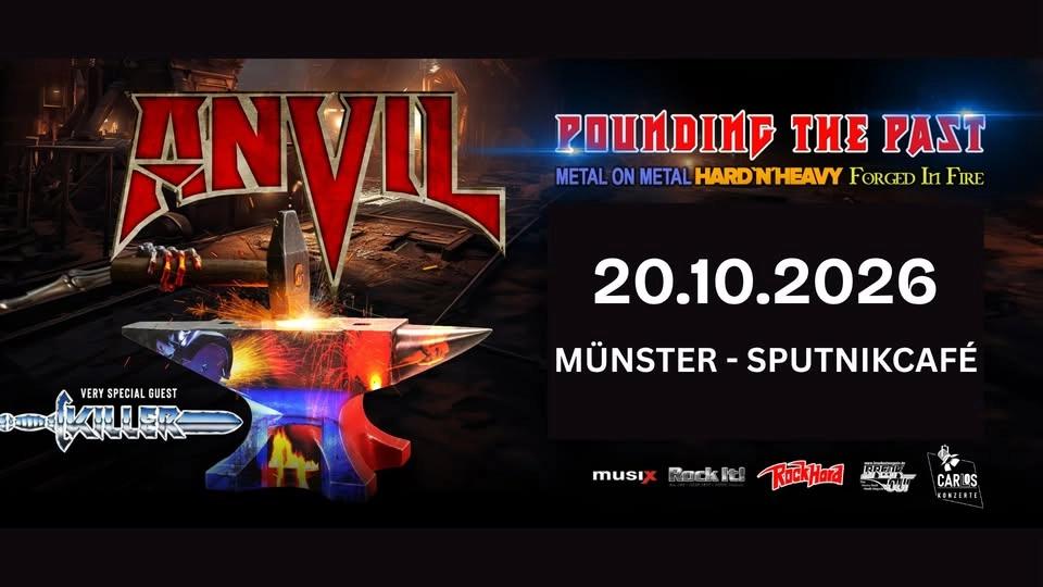 ANVIL & SPECIAL GUEST: KILLER