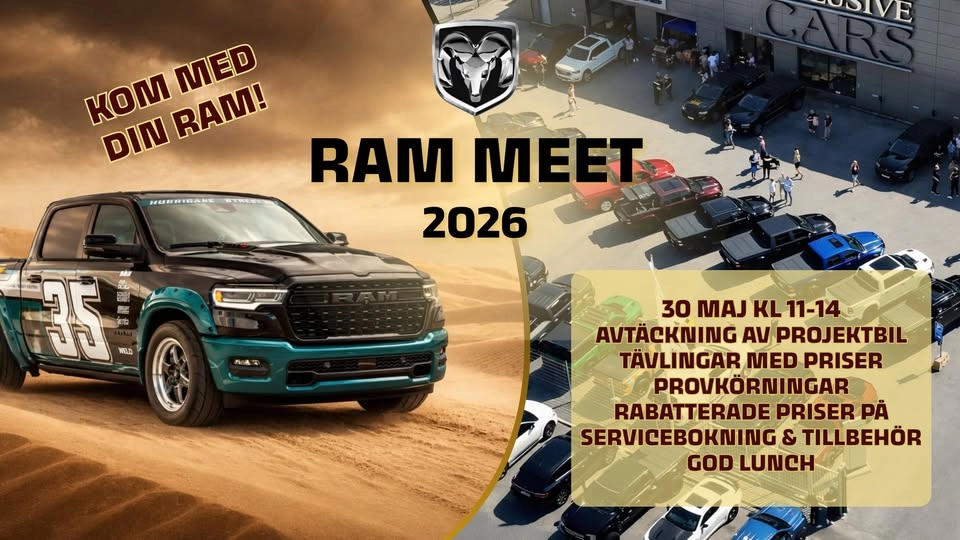 Exclusive Cars - RAM MEET 2026