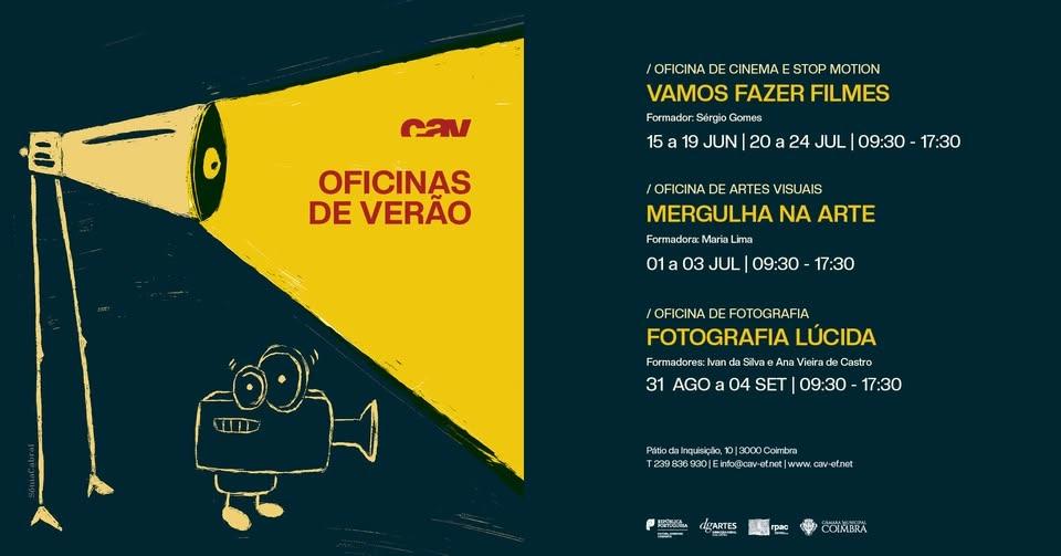 Oficinas de Verão no CAV