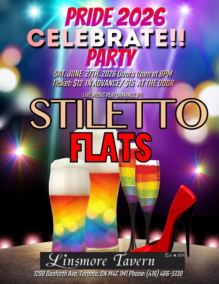 Stiletto Flats Bringing some Rock, Retro and More to the Linsmore Tavern!
