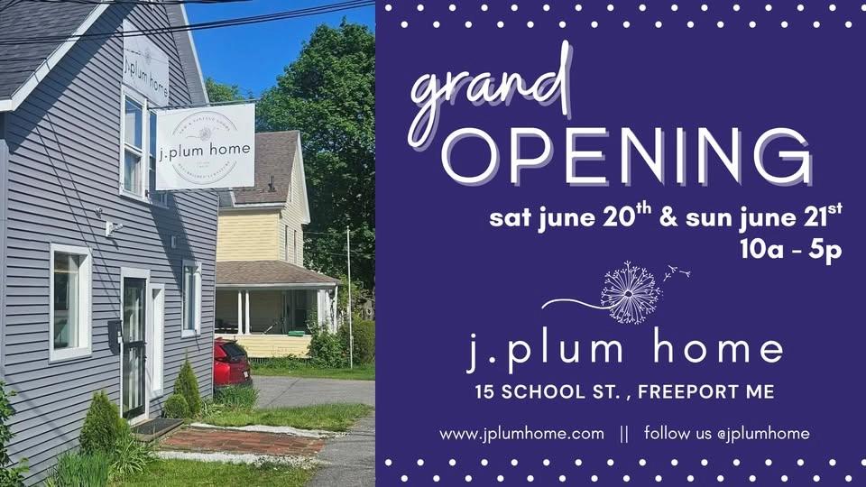 j.plum home's GRAND OPENING