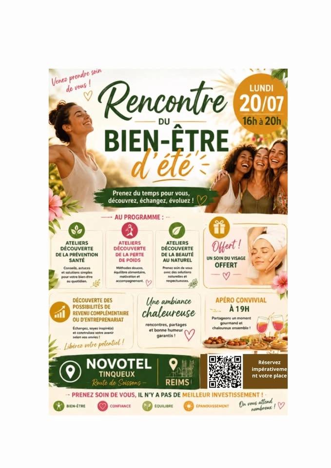 Rencontre du bien-être d'été
