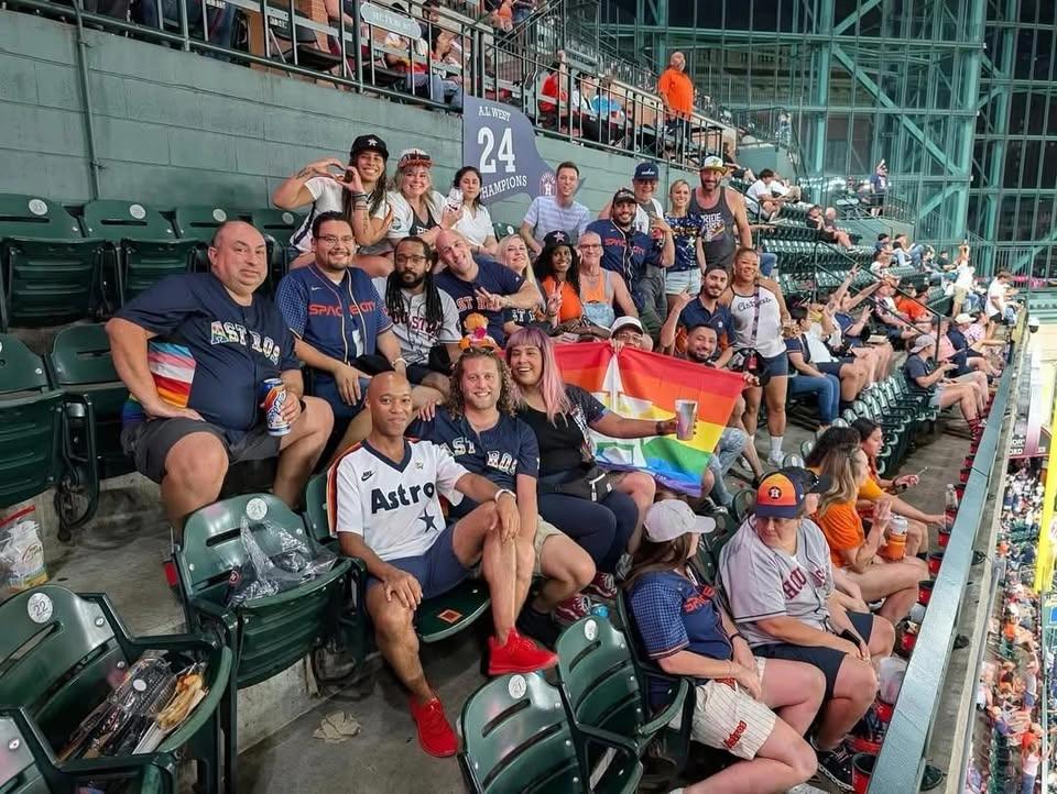 Astros Pride Night with Pride Bike Ride Houston