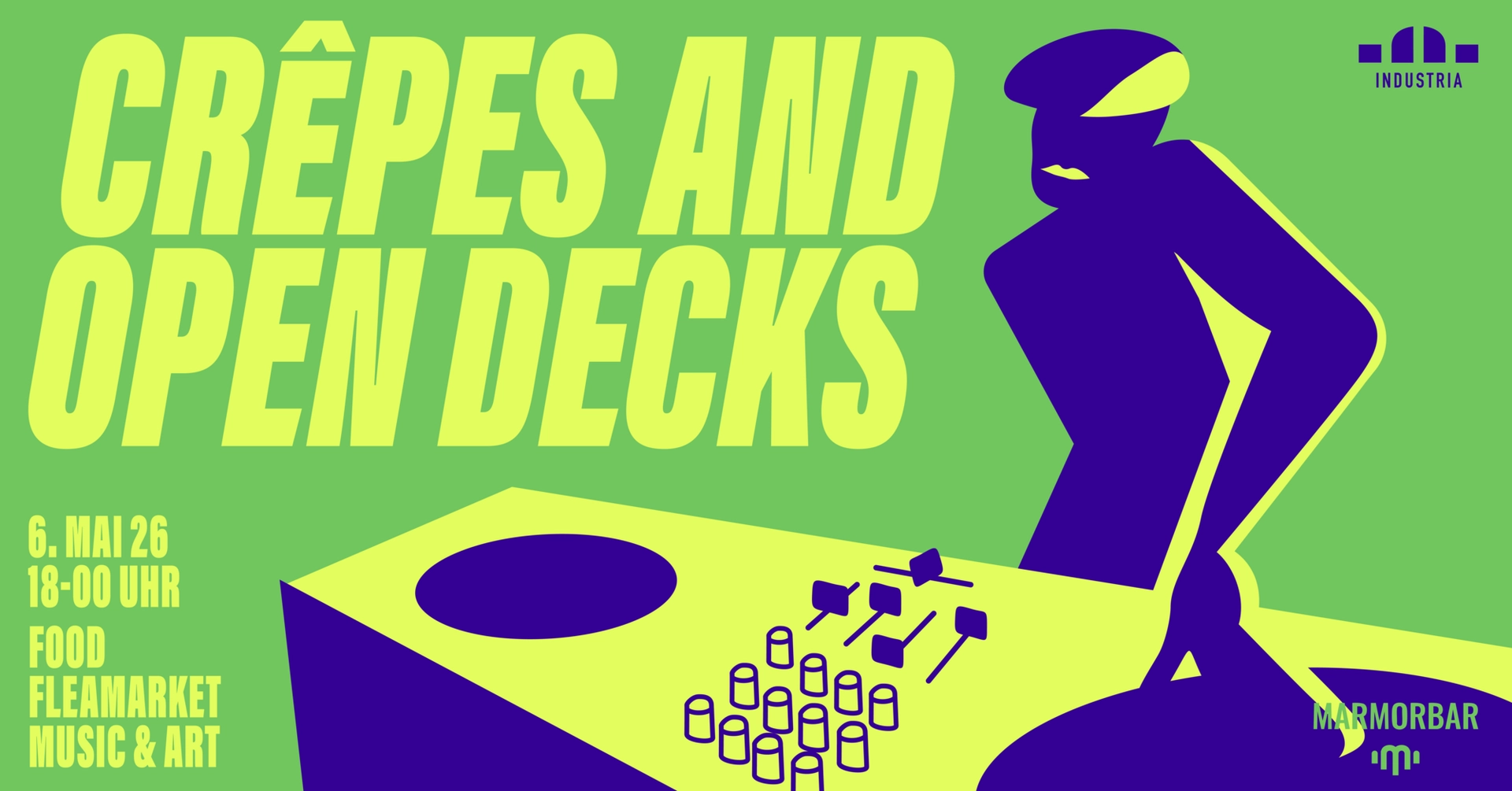 Crêpes & Open Decks