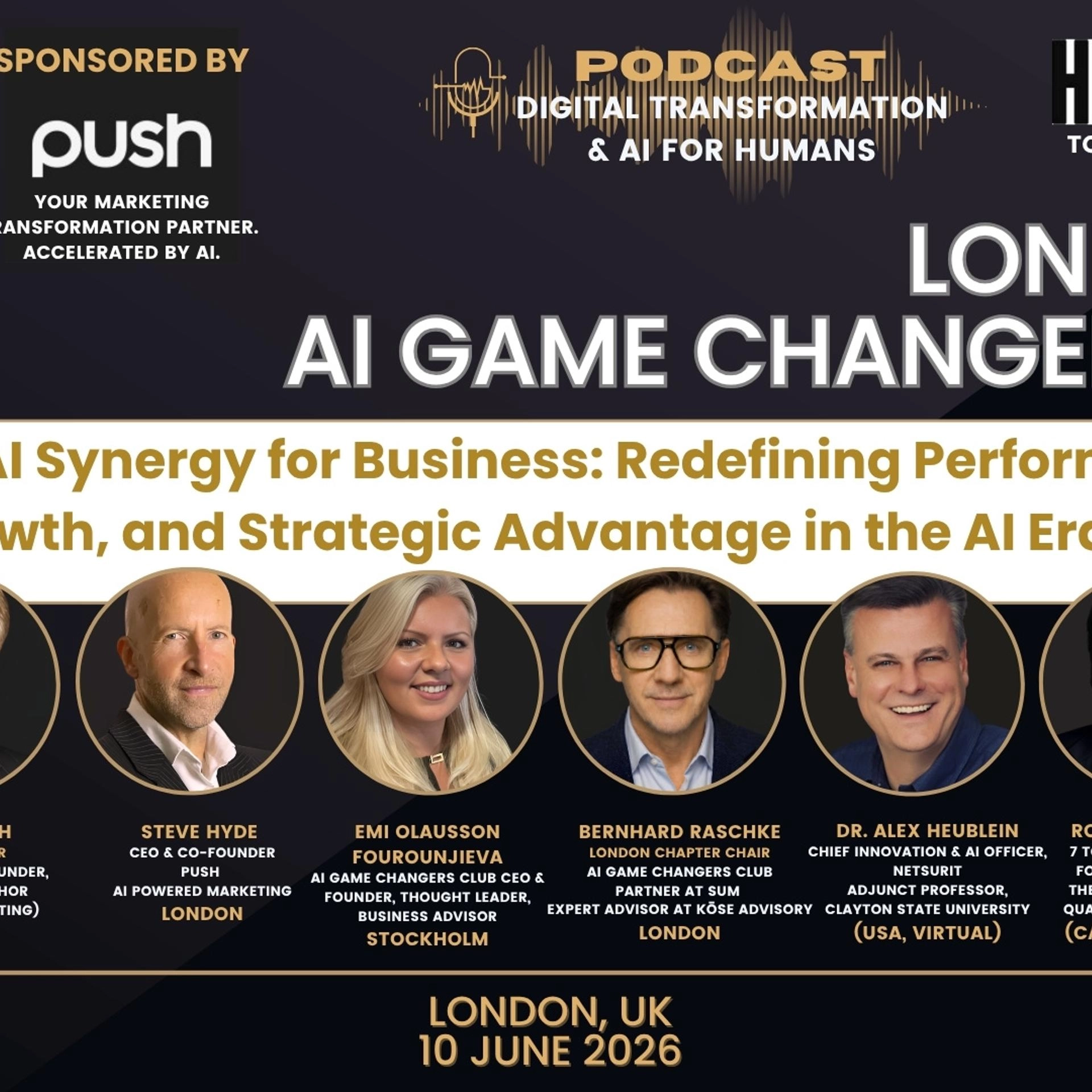 AI Game Changers Club | London | Human-AI Synergy for Business Growth