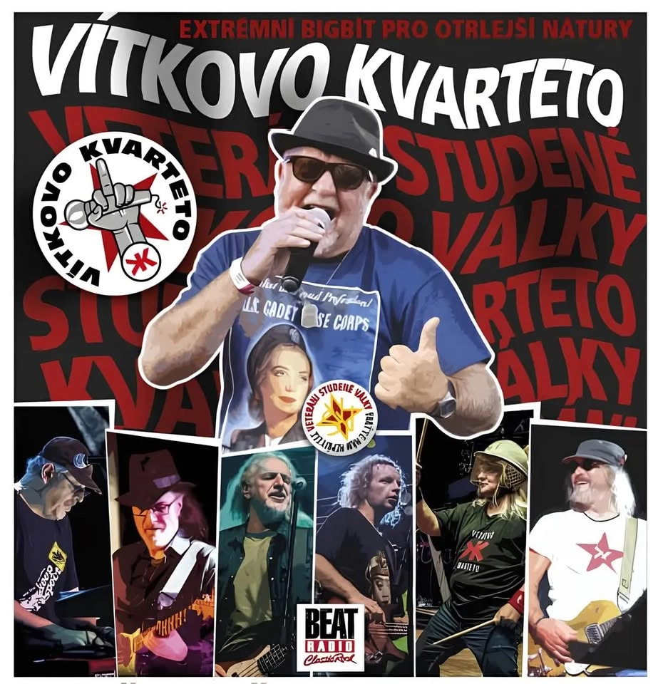 Nový termín 11.9.2026///// Vítkovo Kvarteto a Doctor P.P.