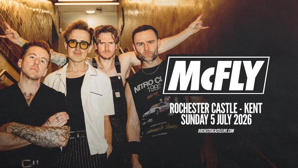 MCFLY at Rochester Castle - Sunday 5th July