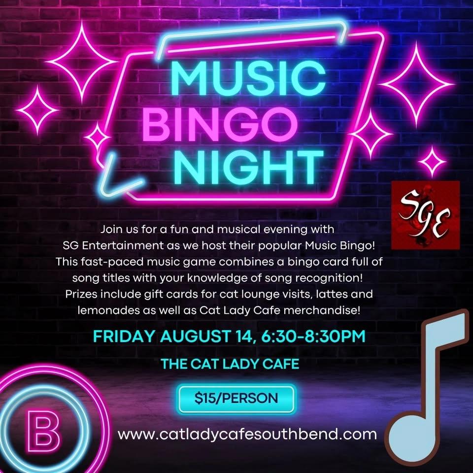 Music Bingo on The Catio!
