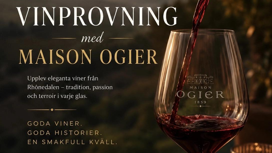 Vinmakarmiddag med Maison Ogier