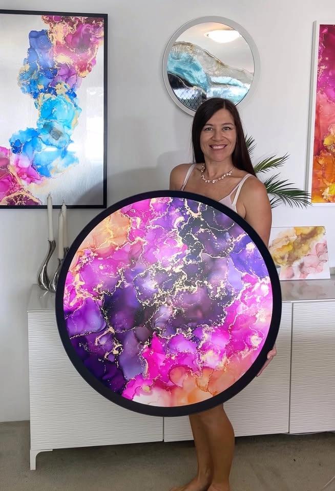 Alcohol Ink Masterclass - Large Statement Artworks