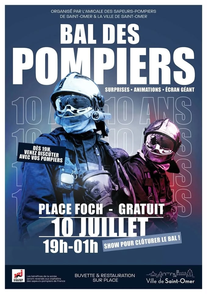 Bal des Sapeurs-Pompiers de Saint-Omer