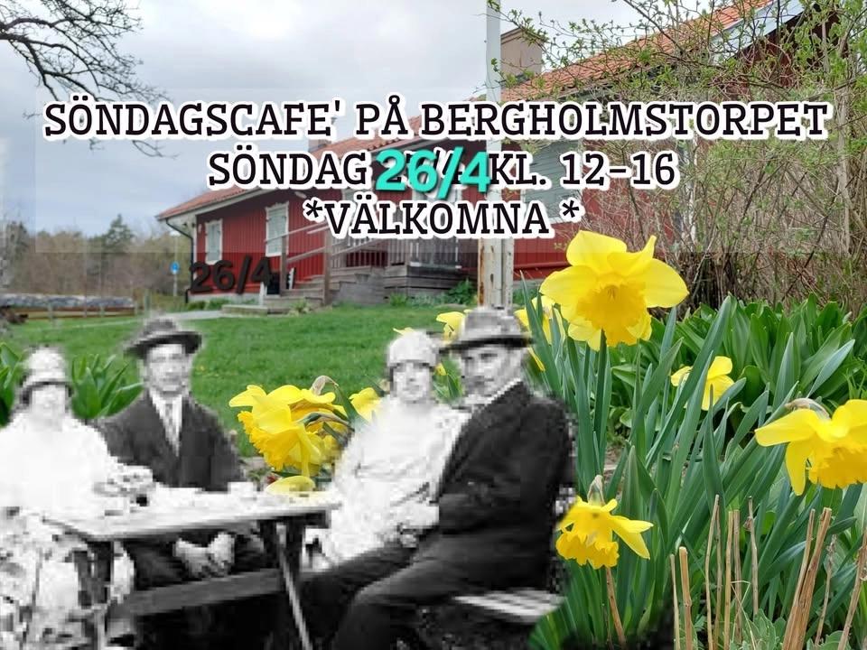 söndags Café på Bergholmstorpet