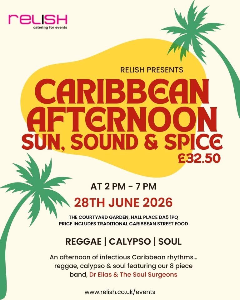 Caribbean Afternoon Sun, Sound and Spice.