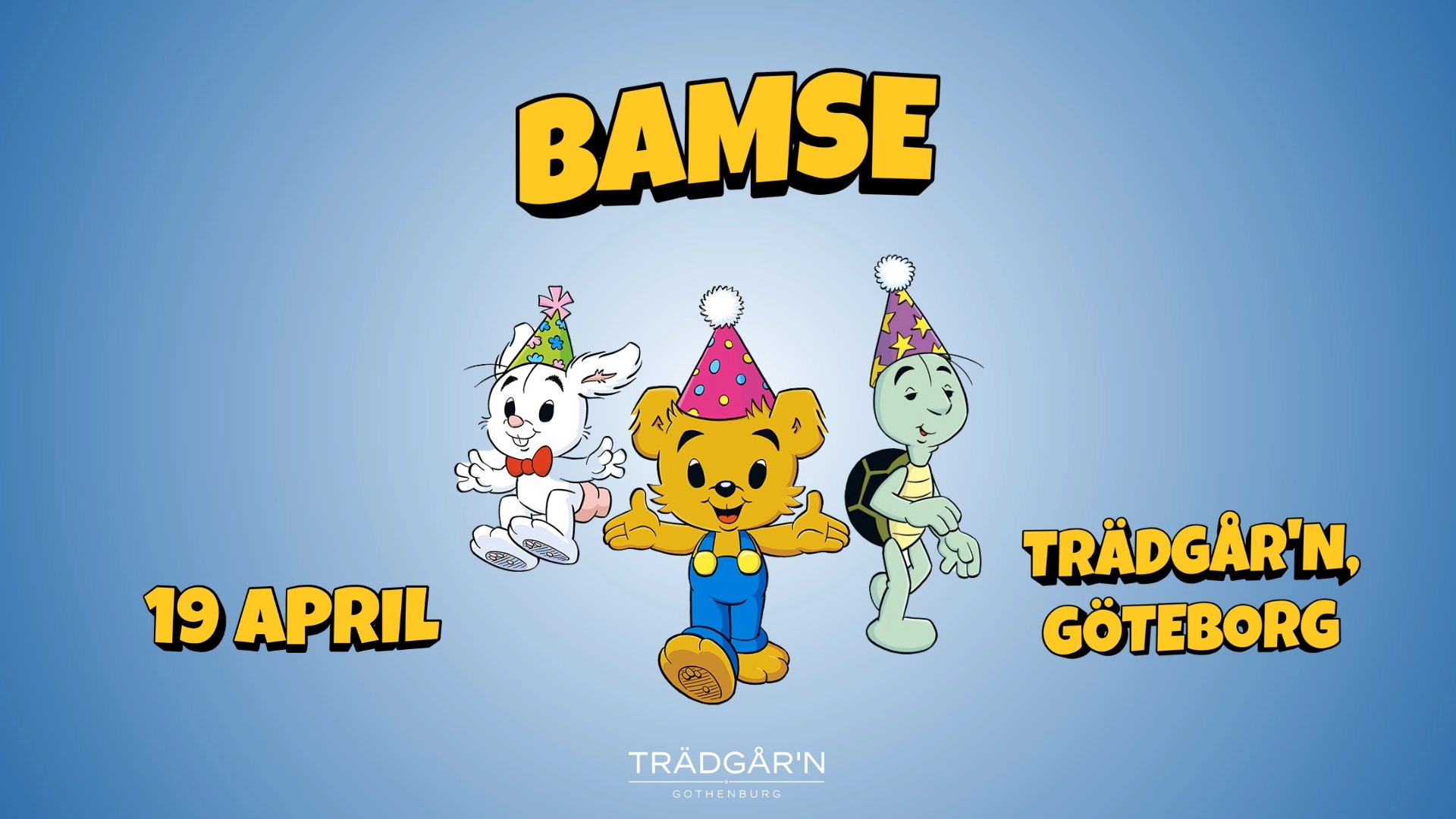 BAMSE – TRÄDGÅR’N – 19 APRIL