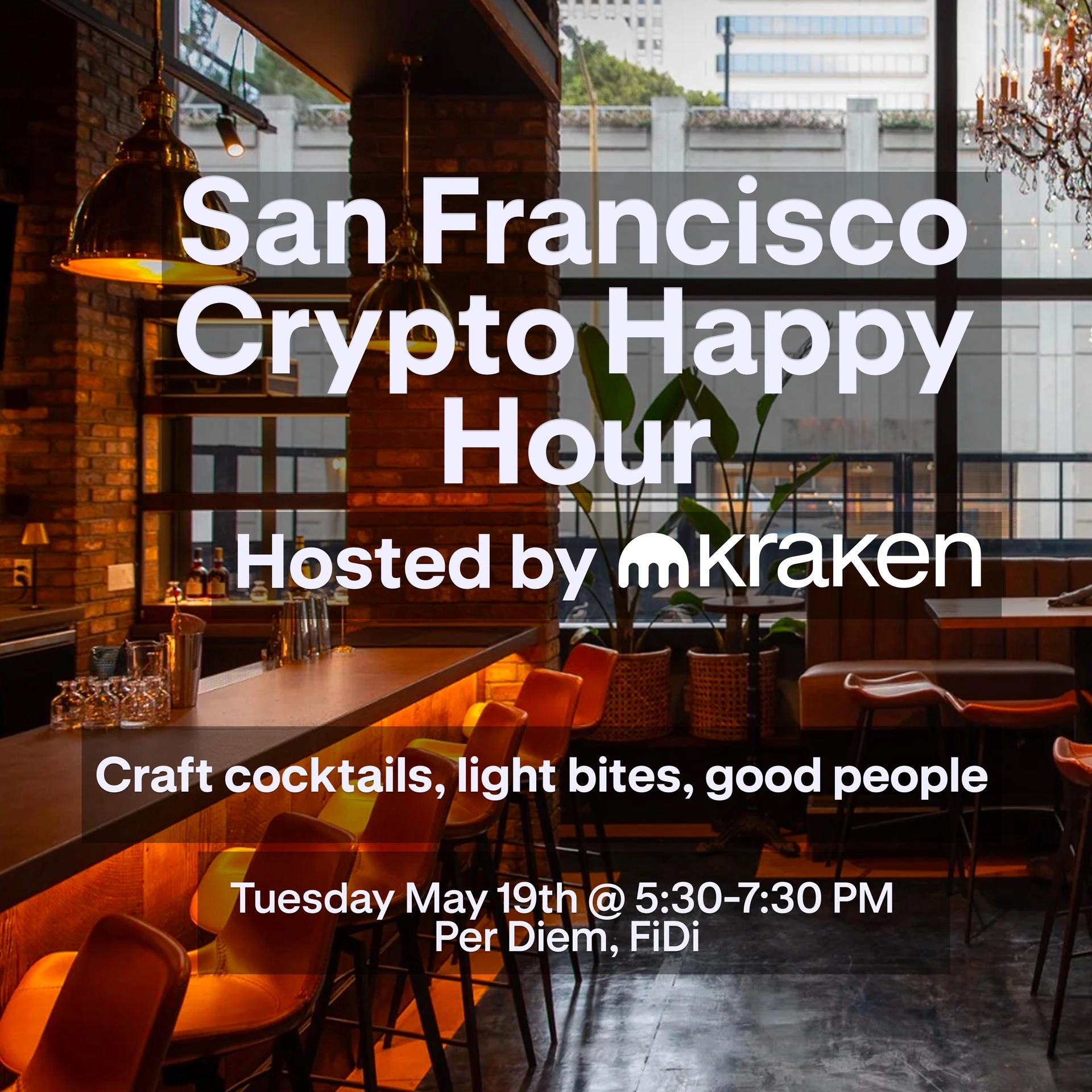 Crypto Founder & VC Happy Hour 🍻 Hosted by Kraken