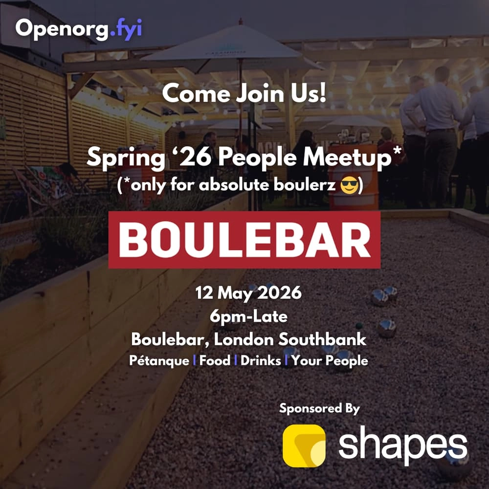 Spring '26 People Meetup @ Boulebar