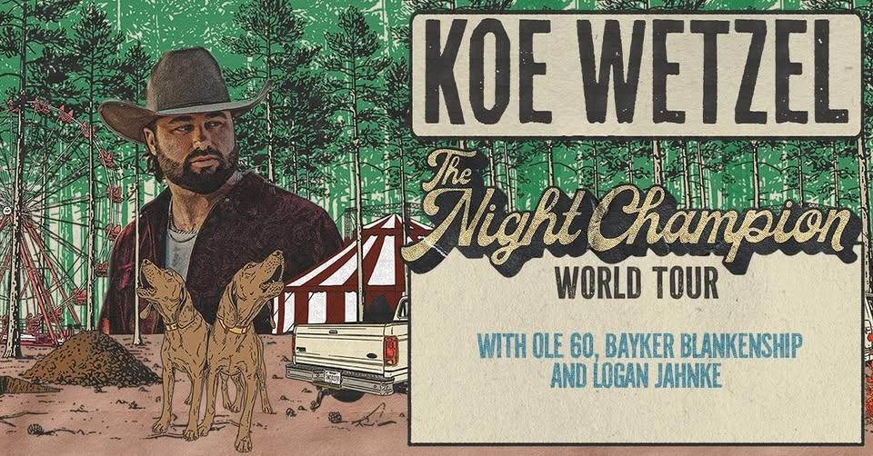 Koe Wetzel: The Night Champion World Tour
