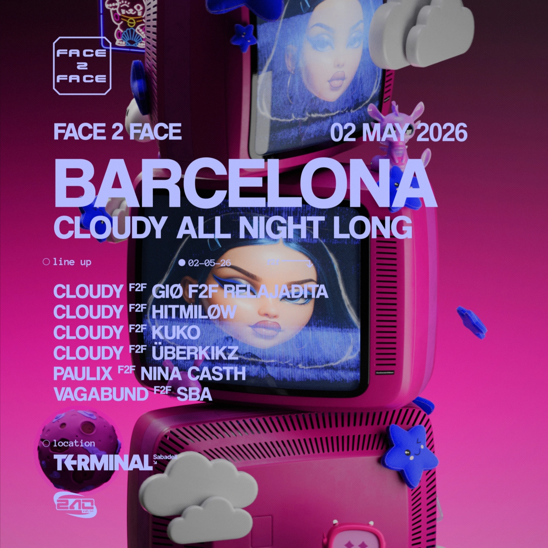 FACE 2 FACE: BARCELONA Cloudy ANL