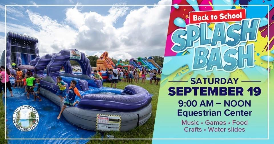 Back-to-School Splash Bash