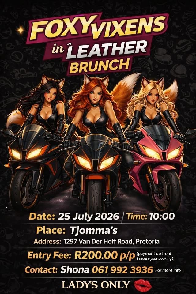 Foxy Vixen in Leathers Brunch