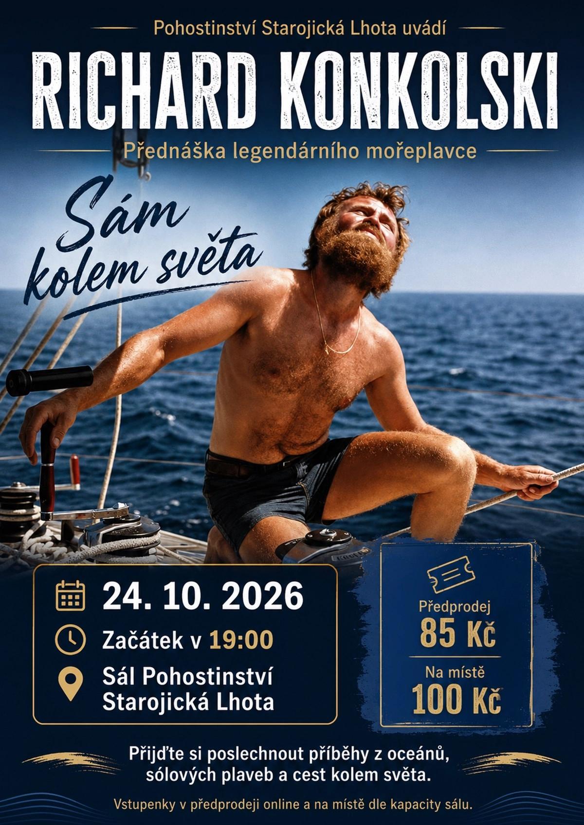 Richard Konkolski: Sám kolem světa