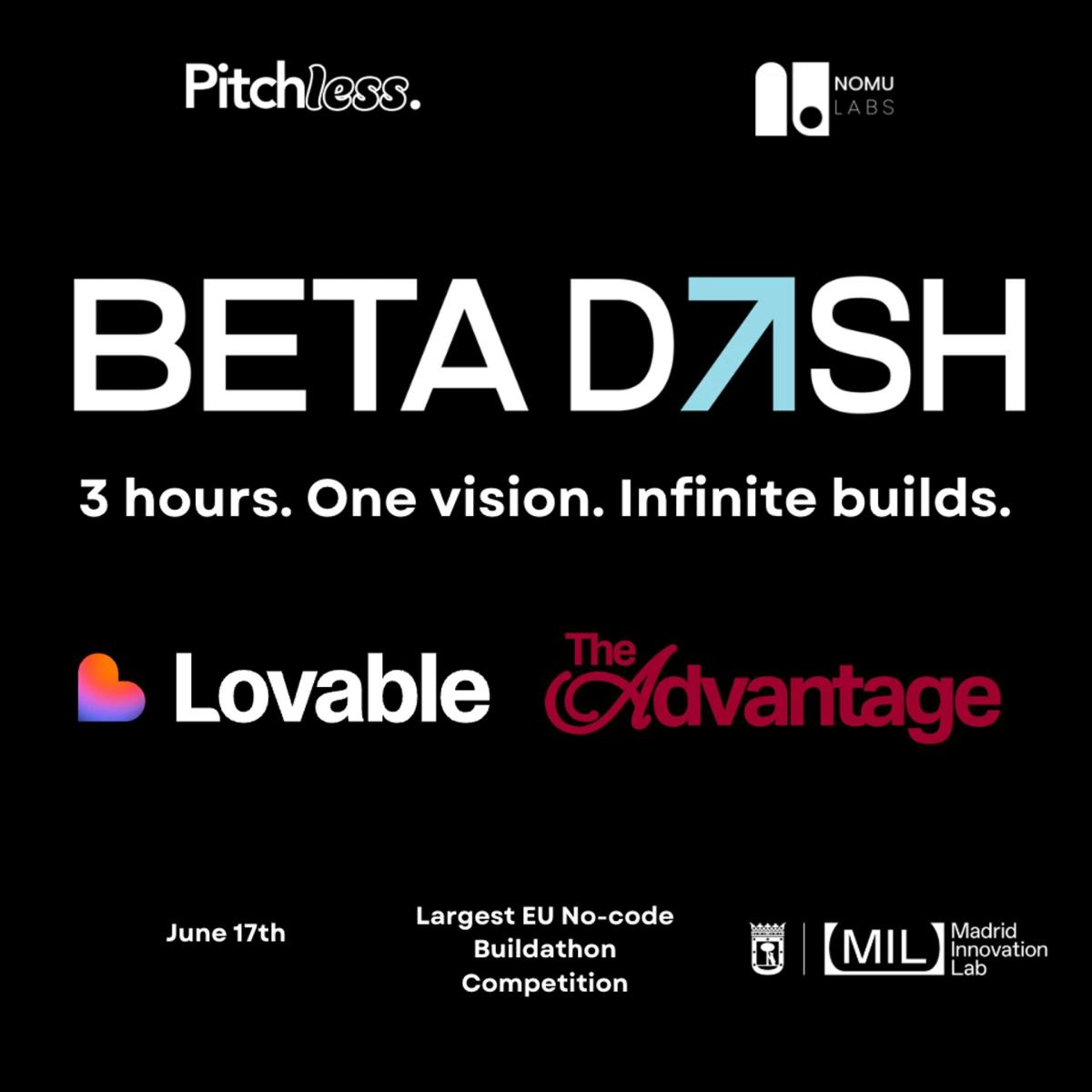 BETADASH #WomenBuild x The Advantage AI — build your ideas with Lovable