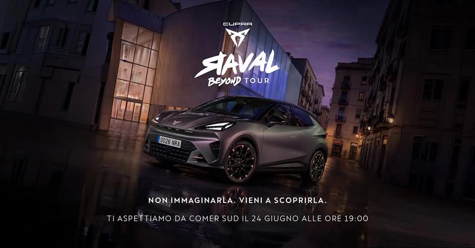 CUPRA RAVAL BEYOND TOUR - CUPRA COMER SUD⚡