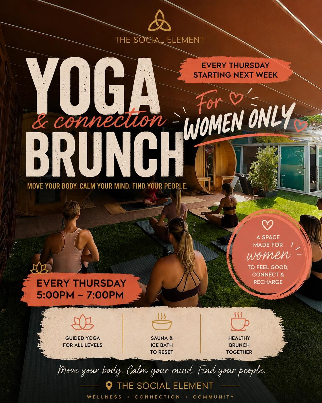 Yoga & Brunch (Women Only)