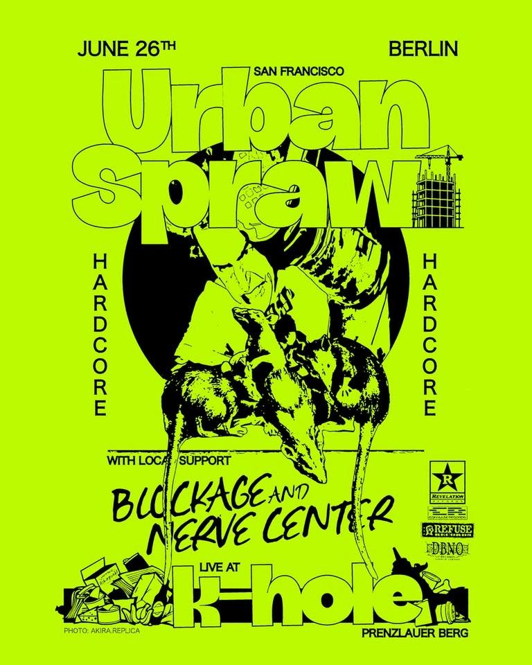 URBAN SPRAWL + BLOCKAGE + NERVE CENTER in Berlin