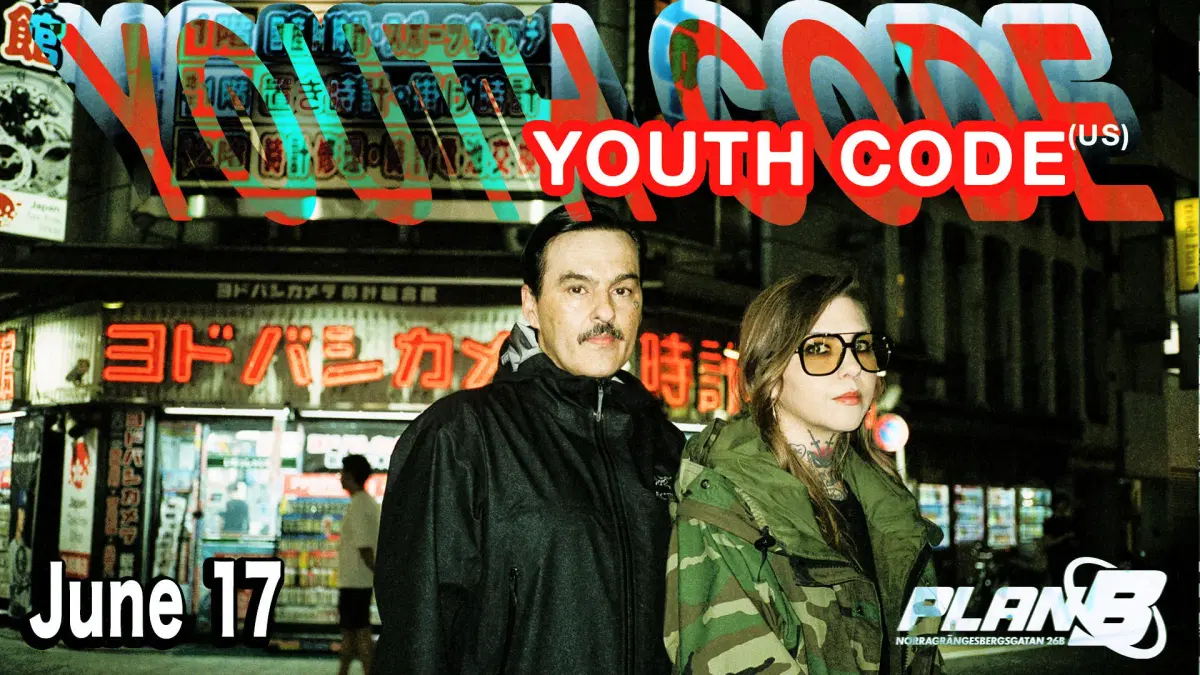 Youth Code (US) // Live at Plan B — Malmö
