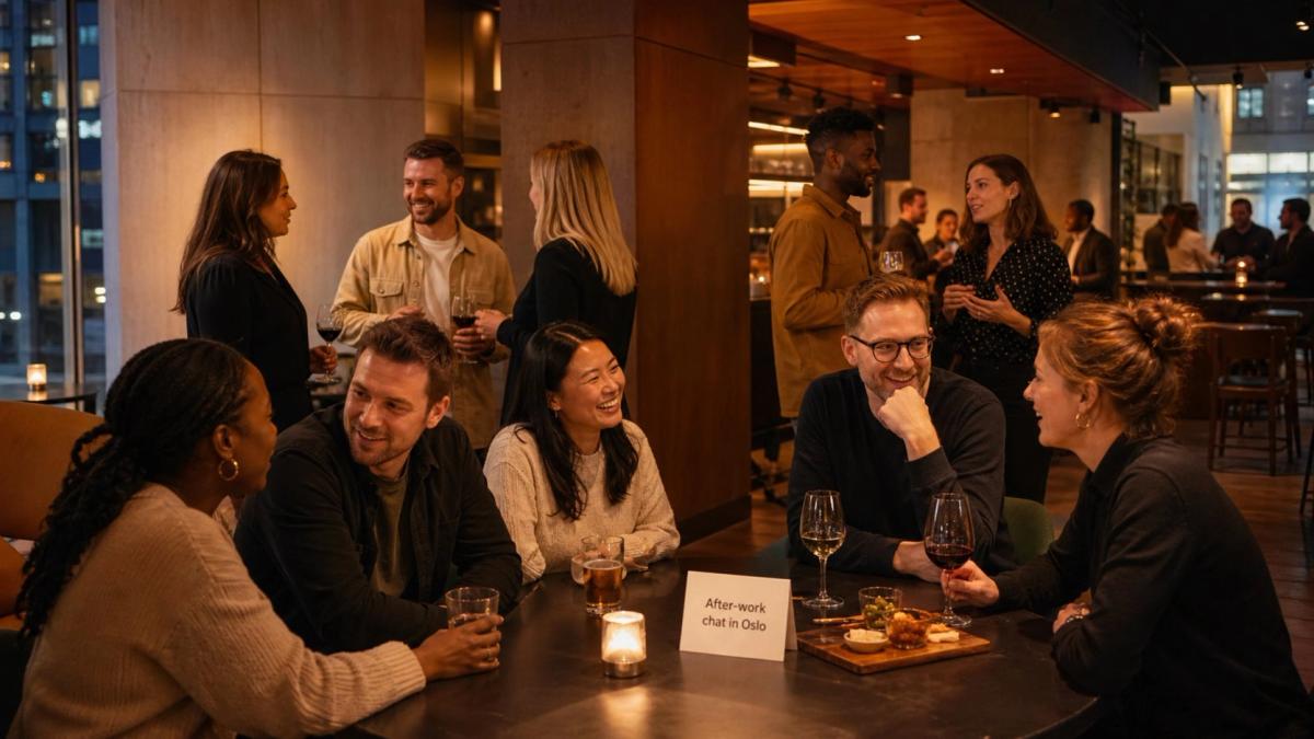 After-work mingle — meet people in Oslo