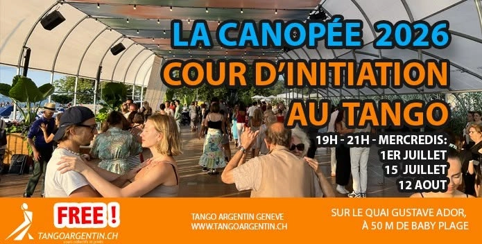 Cours de Tango à la Canopée - FREE
