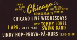 CHICAGO Live Wednesdays - Tommy Löbel Swing Band