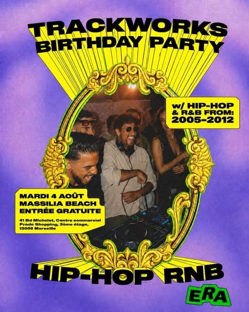 Trackworks Birthday Party – Hip-Hop RnB Era