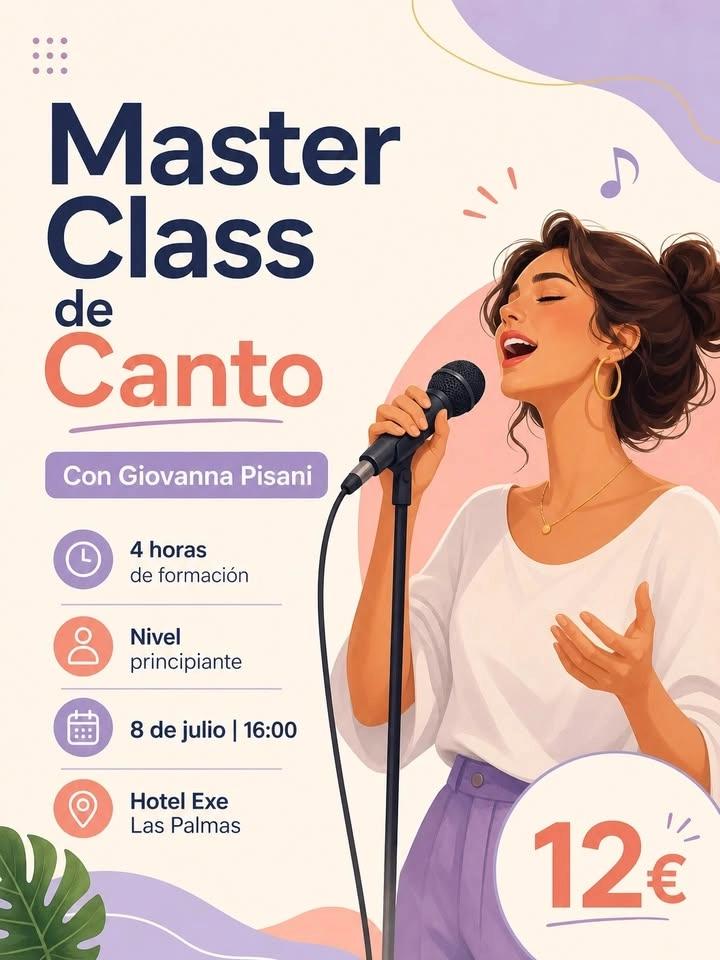 Master Class de Canto