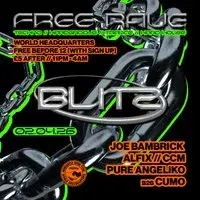 BLITZ - Techno/Hardgroove/Trance/Hard Dance - FREE RAVE