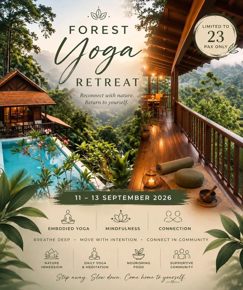 The Forest Reconnection - A Yoga Retreat with Louis Lim