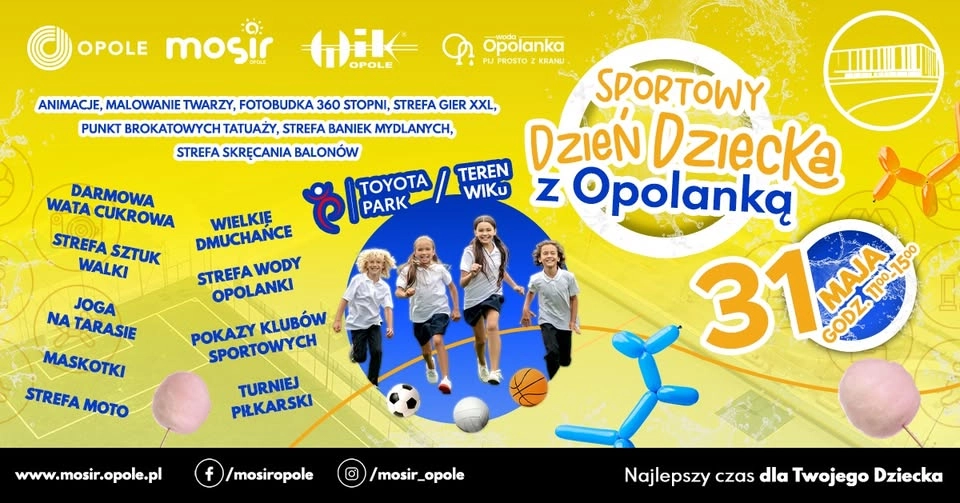 Sportowy Dzień Dziecka z Opolanką