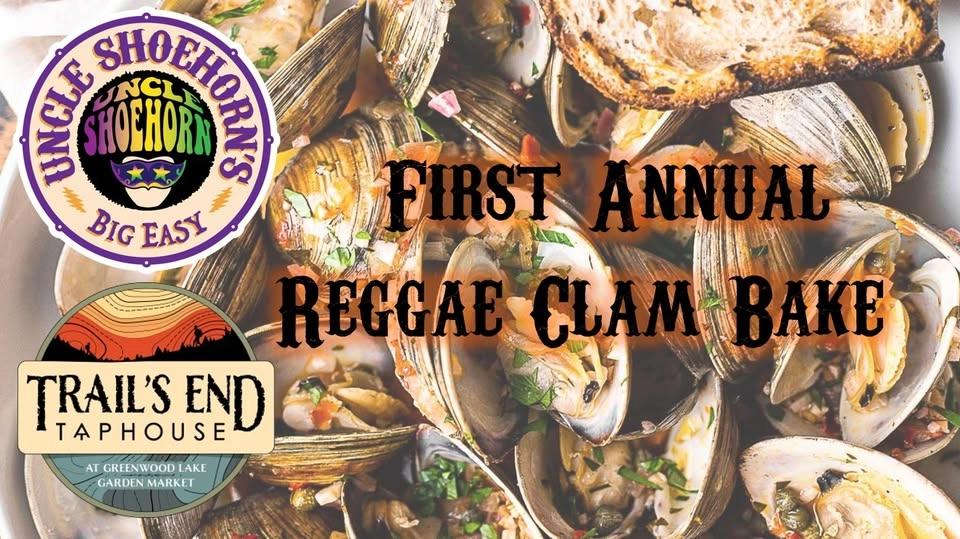 Uncle Shoehorn's First Annual Reggae Clambake at Trail's End Taphouse - Sat Aug 8