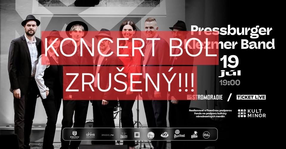 Pressburger Klezmer Band: Melódie židovskej štvrte | Prešov