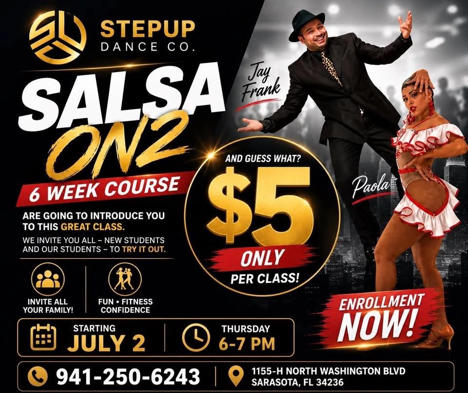 Salsa on2 ( 6 week course)