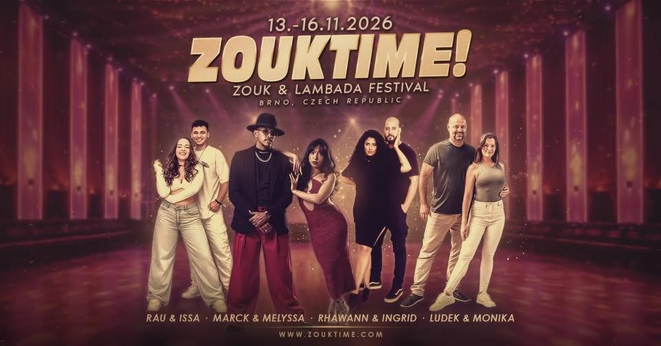 ZOUKTIME! 2026 - BRNO zouk & lambada festival